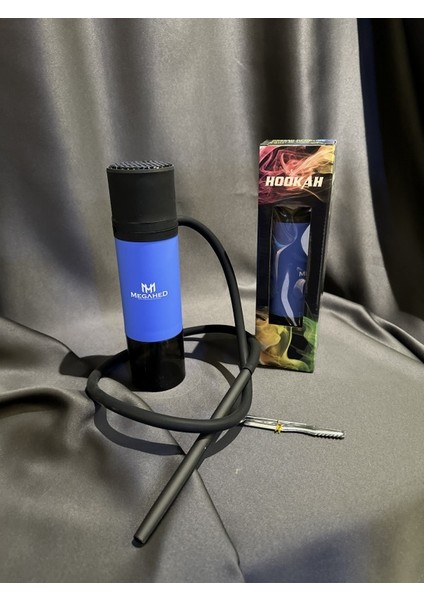 Taşınabilir Mavi Nargile Takımı