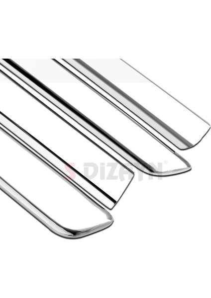 Peugeot Bipper Krom Yan Kapı Çıtası 4 Prç 2007-2017