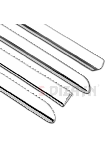 Peugeot 407 Krom Yan Kapı Çıtası 4 Prç 2004-2010