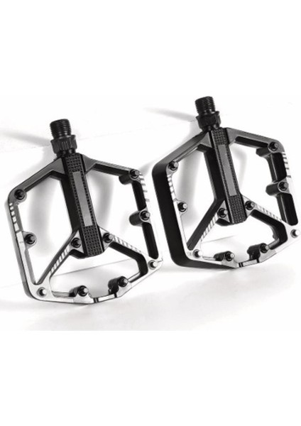 Pedal - Xbyc 1807 Model, Alü, Geniş - Siyah Gri