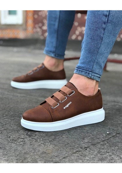 Taba Kalın Taban Casual Erkek Ayakkabı