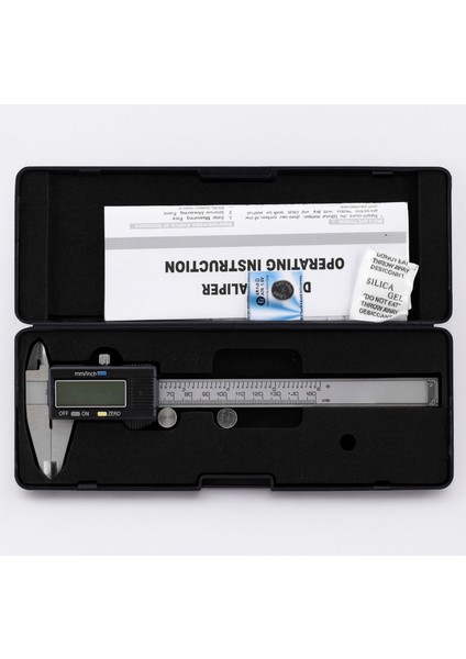 Dijital Kumpas LCD Ekranlı (0.01-12 Mikron Hassasiyet) 0.0005 Inç Metal 150 mm Derinlik Ölçüm Aleti fiyatları