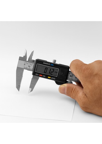 Dijital Kumpas LCD Ekranlı (0.01-12 Mikron Hassasiyet) 0.0005 Inç Metal 150 mm Derinlik Ölçüm Aleti modelleri