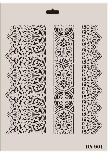 Rich Dantel Seri DN-901 Stencil 35X25 cm