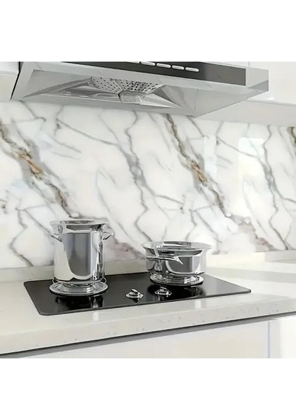 Mermer Desenli Yapışkanlı Folyo 60CM x 5m fırsatları