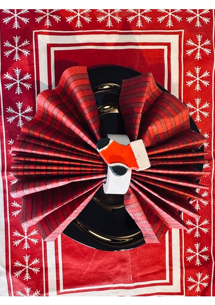 3lü Yılbaşı Yeniyıl Peçete Halkası Peçetelik modelleri