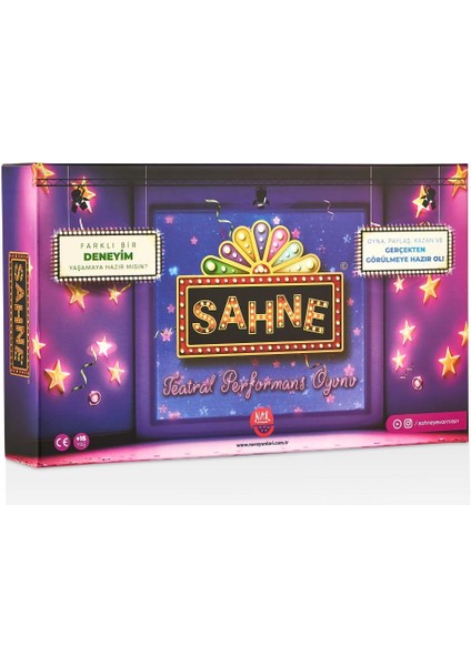 Sahne Teatral Performans Oyunu. Oyna, Eğlen, Paylaş ve Hünerlerini Göster...