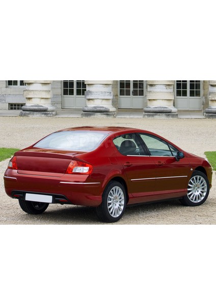 Peugeot 407 Krom Cam Çıtası 4 Prç 2004-2010 modelleri