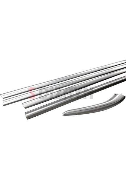 Peugeot 301 Krom Cam Çıtası 6 Prç. 2012-2017