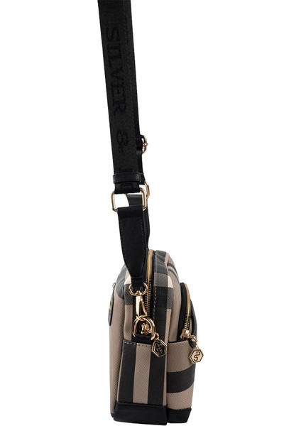 Kadın Çapraz Çanta 1201-48529 Sılver Polo Çapraz Bayan Çantası MK80 Kahve-Mat Siyah modelleri