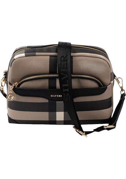 Kadın Çapraz Çanta 1201-48529 Sılver Polo Çapraz Bayan Çantası MK80 Kahve-Mat Siyah indirimleri