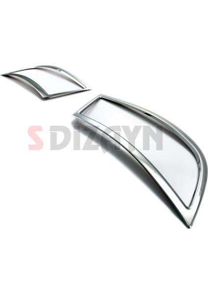 Skoda Superb Krom Egzoz Çıkışı 2 Parça 2015-2019 modelleri