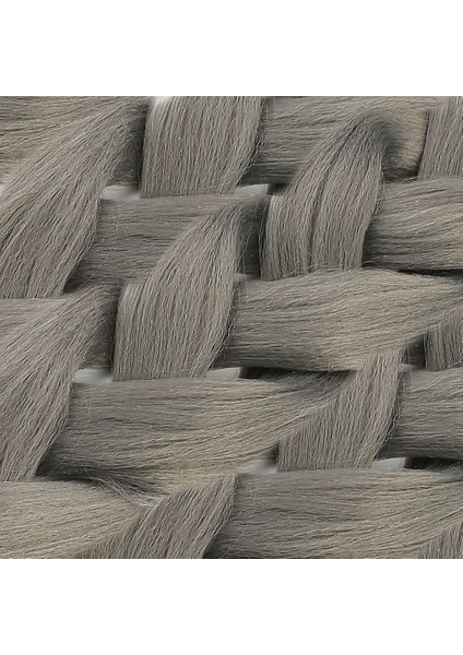 Afrika Örgüsü ve Rasta Için Sentetik Saç / Koyu Gri modelleri