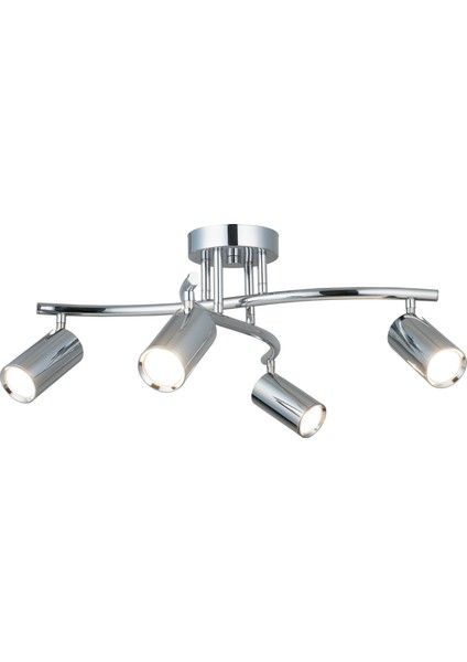 Spotte 4 Lu Krom Plafonyer 4XGU10