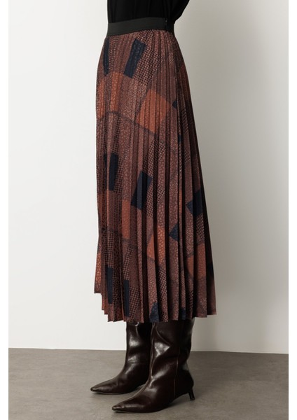 Desenli Piliseli Etek 2045-26K fırsatları