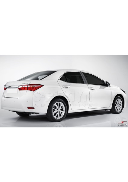 Toyota Corolla Krom Cam Çerçevesi 8 Prç. 2013-2018 A+ Kalite