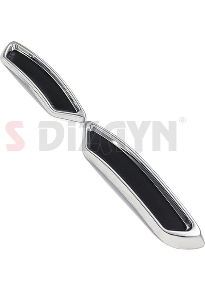 VW Passat B8 Krom Egzoz Görünümü Difüzör R Line Still 2 Parça 2015-2019