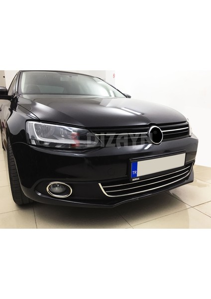 VW Jetta Krom Ön Tampon Çıta 2 Prç 2011-2014