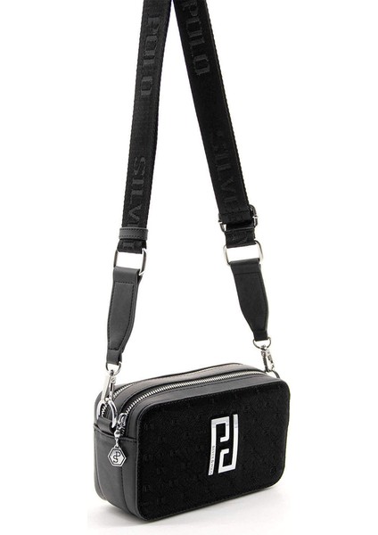 Kadın Çapraz Çanta 1078-40967 Sılver Polo Çapraz Bayan Çantası M158 Siyah-Nova Siyah fiyatları