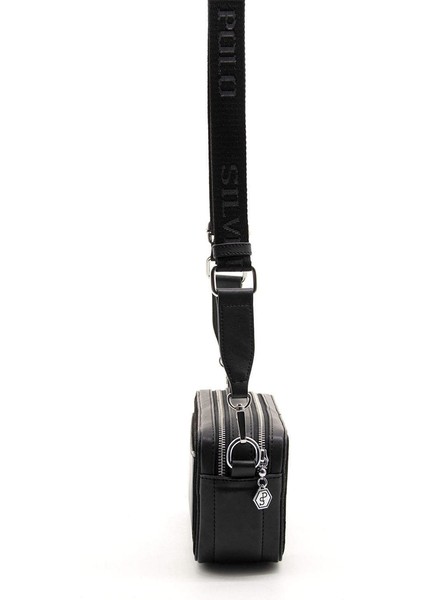 Kadın Çapraz Çanta 1078-40967 Sılver Polo Çapraz Bayan Çantası M158 Siyah-Nova Siyah modelleri