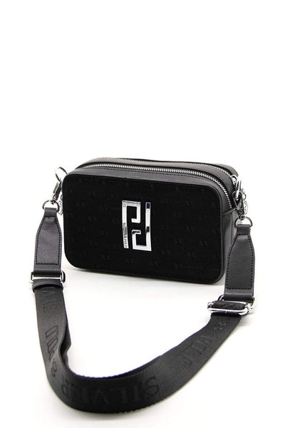 Kadın Çapraz Çanta 1078-40967 Sılver Polo Çapraz Bayan Çantası M158 Siyah-Nova Siyah indirimleri