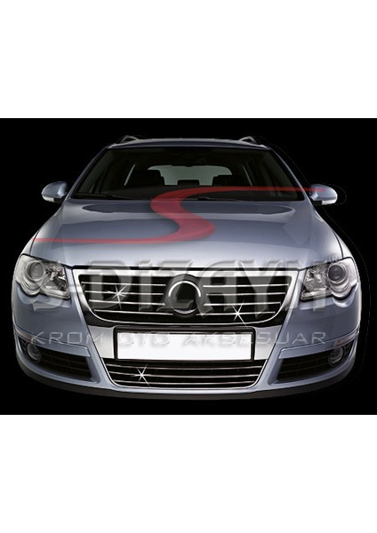 VW Passat B6 Krom Ön Panjur 8 Prç 2005-2011 fiyatları