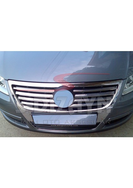 VW Passat B6 Krom Ön Panjur 8 Prç 2005-2011 modelleri