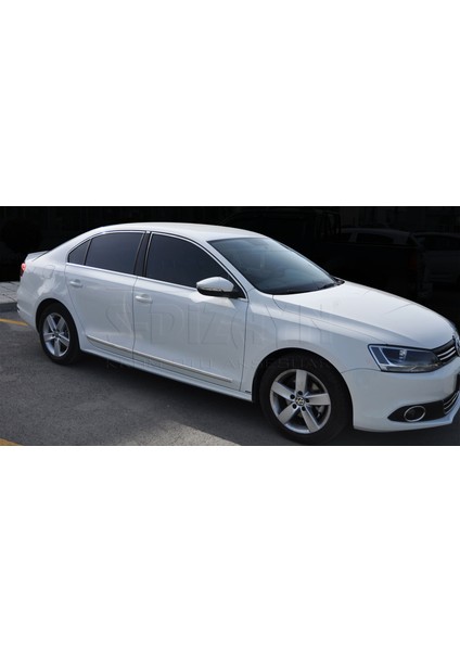 VW Jetta Krom Cam Çerçeve Seti 12 Prç. 2011-2019 A+ Kalite