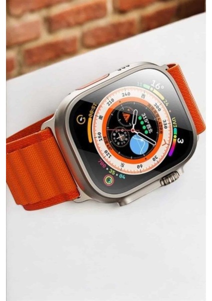 Bluetooth Bağlantılı 49MM Dokunmatik Akıllı Saat Sağlık ve Spor Takip Özellikli modelleri