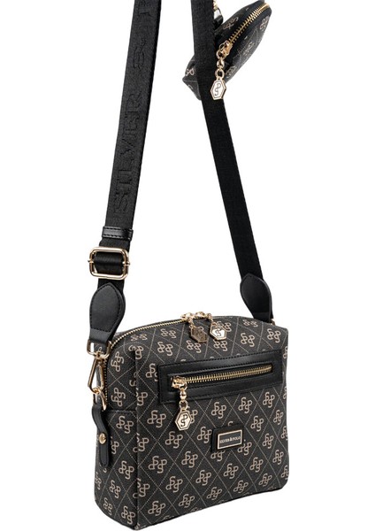 Kadın Çapraz Çanta 1038-48492 Sılver Polo Çapraz Bayan Çantası M178 Füme-Mat Siyah fiyatları