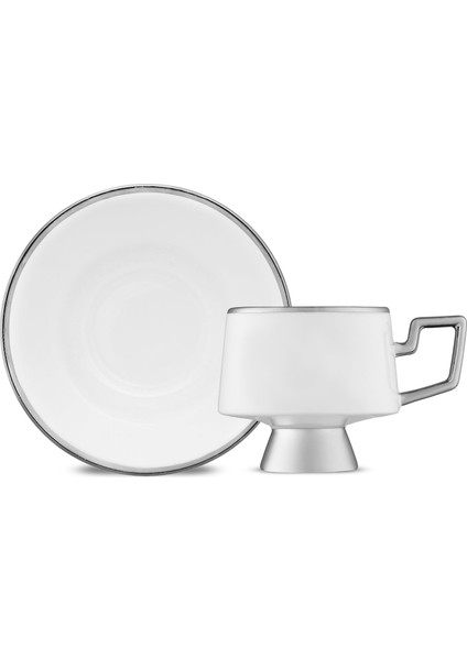 Ellmore Platin 6'lı Kahve Fincan Takımı fiyatları