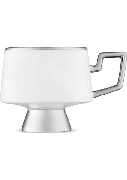 Ellmore Platin 6'lı Kahve Fincan Takımı modelleri