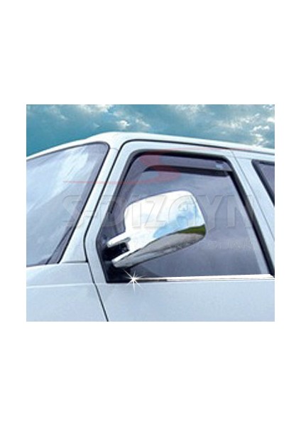 VW T4 Transporter Krom Cam Çıtası 2 Prç 1995-2003 modelleri