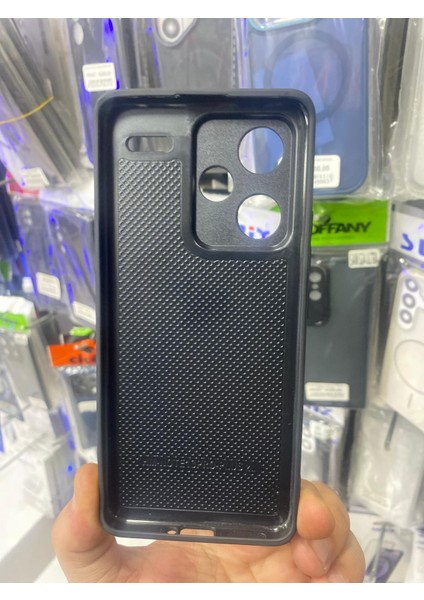 Xiaomi Note 13 Pro Plus Uyumlu Siyah Karbon Desenli Kılıf fiyatları