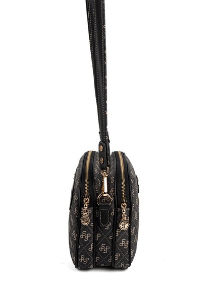 Kadın Çapraz Çanta 745-48448 Sılver Polo Çapraz Bayan Çantası M178 Füme-Mat Siyah modelleri