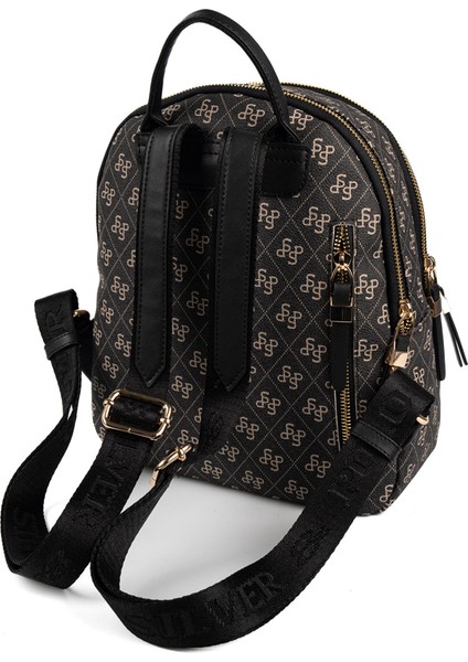 Kadın 1265-48637 Sılver Polo Sırt Çantası M178 Füme-Mat Siyah fırsatları