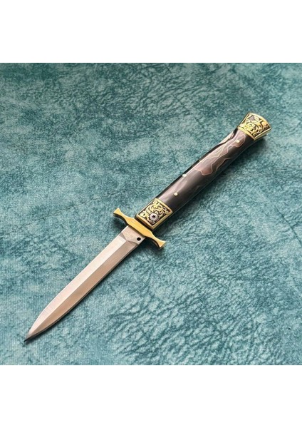 alsepeteavm pirinç ışleme sedef kabze mnauel kamp çakısı