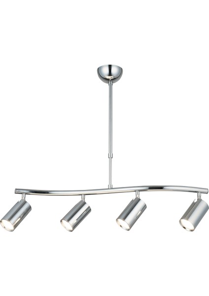 Spotte 4 Lu Krom Sıralı Avize 4XGU10