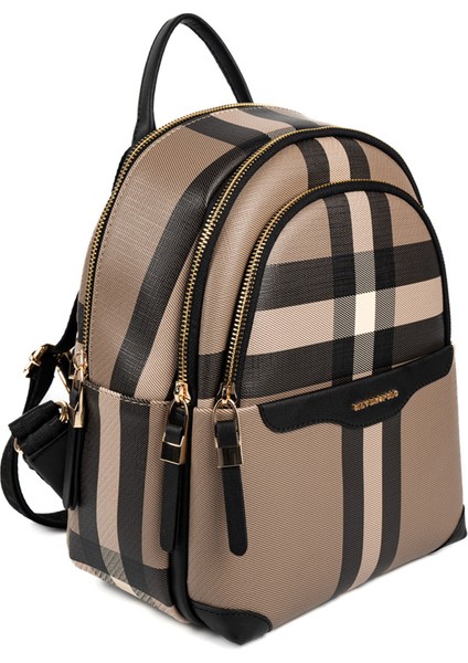 Kadın 1265-48629 Sılver Polo Sırt Çantası MK80 Kahve-Mat Siyah fiyatları