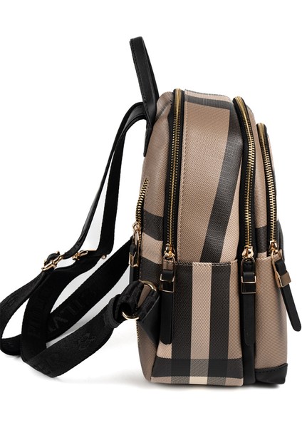 Kadın 1265-48629 Sılver Polo Sırt Çantası MK80 Kahve-Mat Siyah modelleri