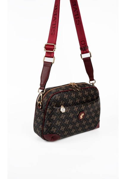 Kadın Çapraz Çanta 1094-48615 Sılver Polo Çapraz Bayan Çantası M178 Kahve Sarı-Mat Bordo fiyatları