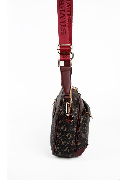 Kadın Çapraz Çanta 1094-48615 Sılver Polo Çapraz Bayan Çantası M178 Kahve Sarı-Mat Bordo modelleri