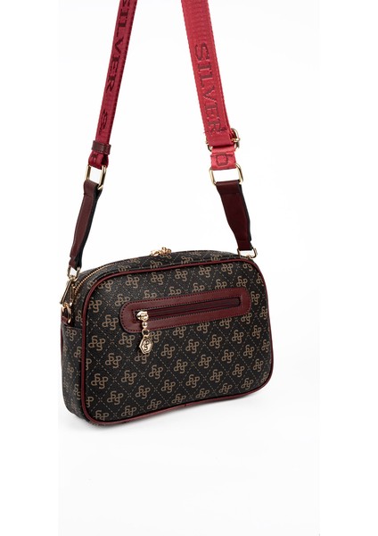 Kadın Çapraz Çanta 1094-48615 Sılver Polo Çapraz Bayan Çantası M178 Kahve Sarı-Mat Bordo fırsatları