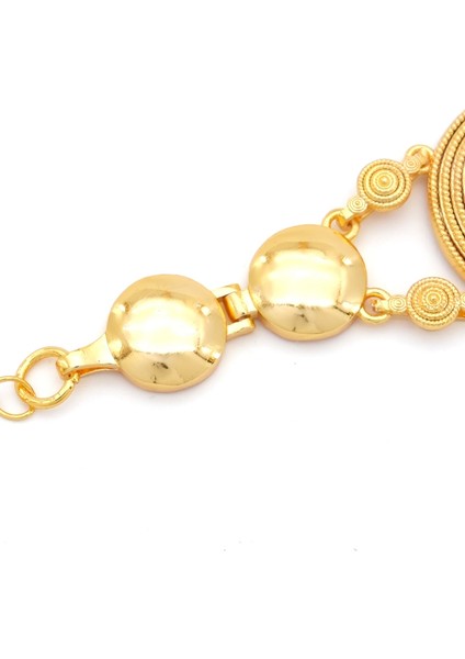 altın kaplama dört çeyrek altınlı desenli bileklik blk-1207 modelleri