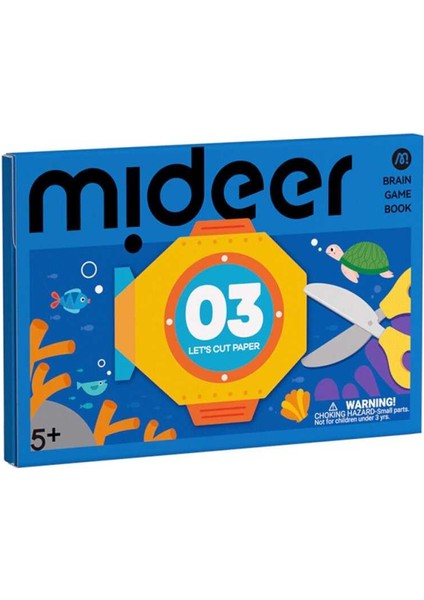 Level Up Brain Gamebook Lets Cut Paper Level 3 MD3368