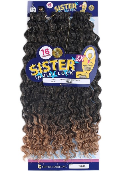 Afro Dalgası Saç / Siyah Karamel Ombreli T1B/27 modelleri