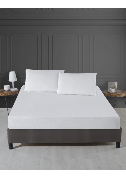 Alez Pamuklu Fitted Yatak Koruyucu 160*200 cm