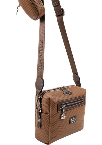 Kadın Çapraz Çanta 1038-48496 Sılver Polo Çapraz Bayan Çantası M86 Karamel-Mat Kahve fiyatları