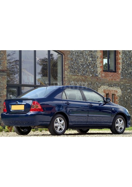 Toyota Corolla Krom Cam Çıtası 4 Prç. 2002-2007 modelleri