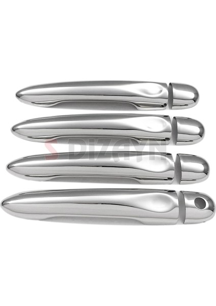 Renault Scenic 3 Krom Kapı Kolu 4 Prç 2010-2013